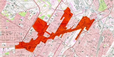 Карта Детройта соляна шахта